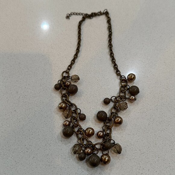 Vintage Beaded Necklace - Picture 2 of 8